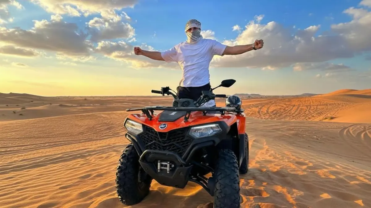 Agafay Desert Quad Bike, Camel Ride & Dinner Show 5