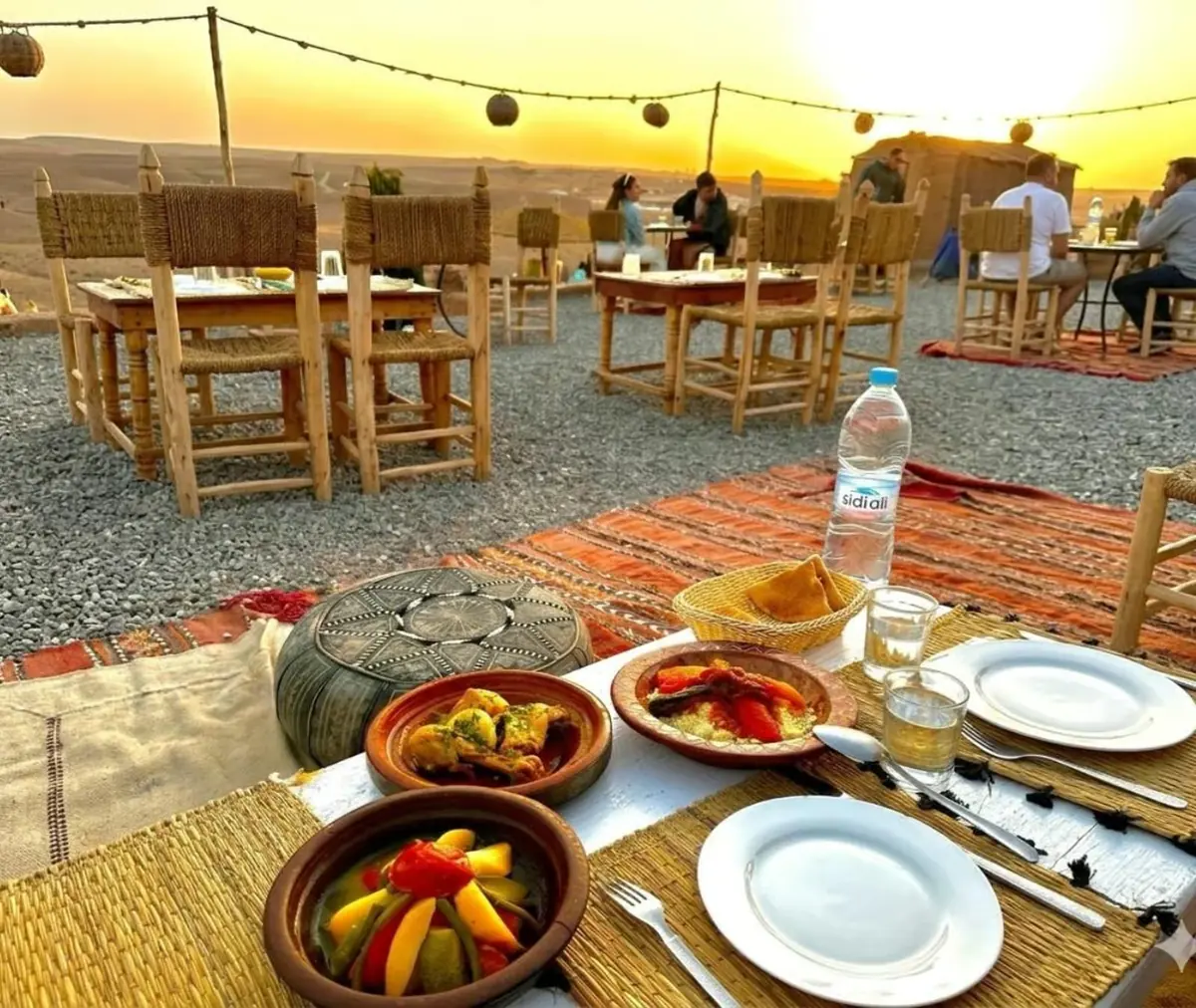 Agafay Desert Sunset Dinner & Fire Show from Marrakech 2