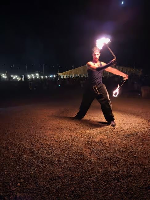 Agafay Sunset Camel Ride with Dinner & Show 7